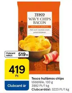 Tesco Tesco hullámos chips ajánlat