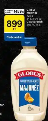 Tesco Globus Majonéz ajánlat