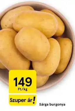 Tesco Sárga Burgonya ajánlat
