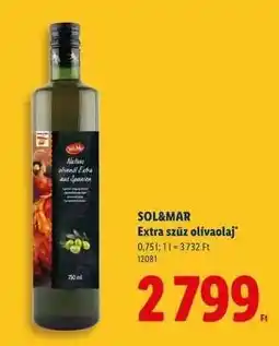 Lidl SOL&MAR ajánlat