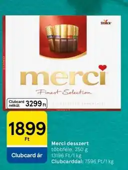 Tesco Merci Desszert ajánlat