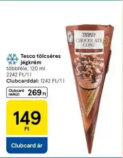 Tesco Tesco tölcséres jégkrém ajánlat