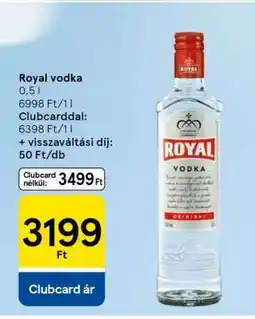 Tesco ROYAL Vodka ajánlat