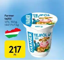 Tesco Farmer tejföl ajánlat