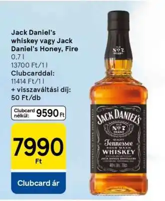 Jack Daniel's whiskey vagy Jack Daniel's Honey, Fire