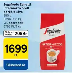 Tesco Segafredo Zanetti Intermezzo őrölt pörkölt kávé ajánlat