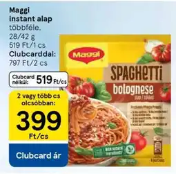 Tesco Maggi Instant alap ajánlat