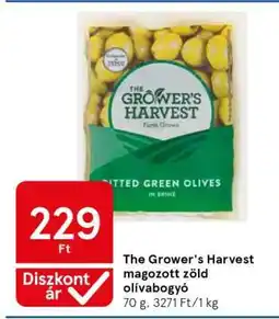 Tesco The Grower's Harvest magozott zöld olívabogyó ajánlat