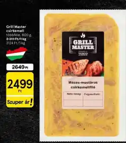Tesco Grill Master csirkemell ajánlat