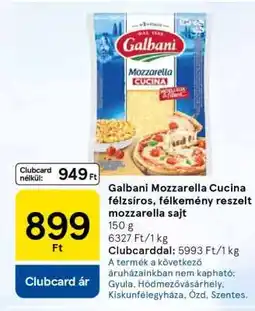 Tesco Galbani Mozzarella Cucina ajánlat
