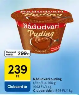 Tesco Nádudvari puding ajánlat