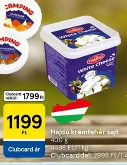 Tesco Hajdú Krémfehér Sajt ajánlat