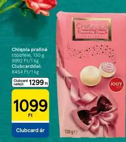 Tesco Chiqola praliné ajánlat