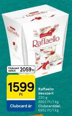 Tesco Raffaello desszert ajánlat