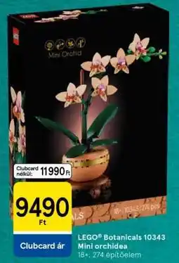 Tesco LEGO Botanicals 10343 Mini orchidea ajánlat