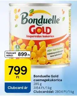 Tesco Bonduelle Gold Csemegekukorica ajánlat