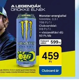 Tesco MONSTER Energiaital ajánlat