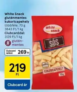 Tesco White Snack gluténmentes kukoricapehely ajánlat