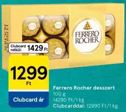 Tesco Ferrero Rocher desszert ajánlat