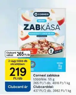 Tesco CORNEXI ZABKÁSA ajánlat