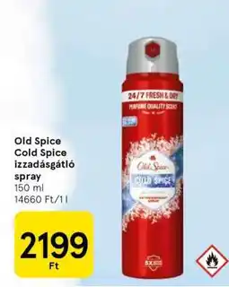 Tesco Old Spice Cold Spice izzadásgátló spray ajánlat