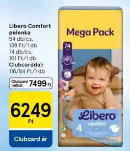 Tesco Libero Comfort pelenka ajánlat
