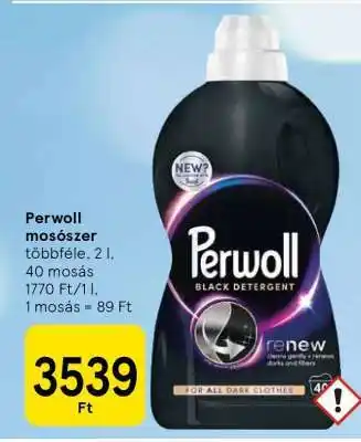 Tesco Perwoll mosószer ajánlat