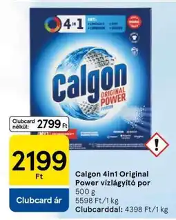 Tesco Calgon 4in1 Original Power vízlágyító por ajánlat