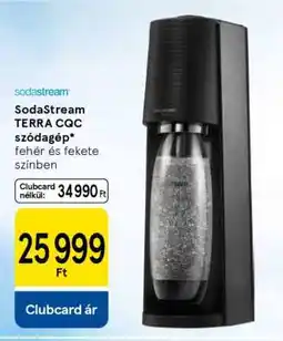 Tesco SodaStream TERRA CQC szódagép ajánlat