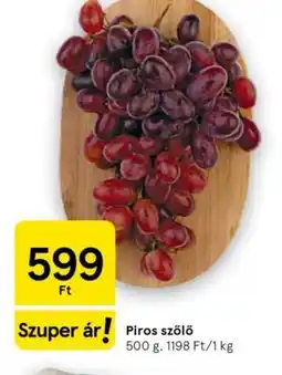 Tesco Piros szőlő ajánlat