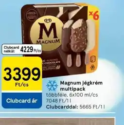 Tesco MAGNUM jégkrém multipack ajánlat