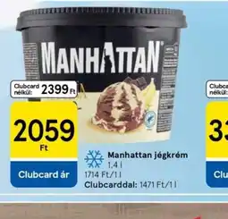 Tesco Manhattan jégkrém ajánlat