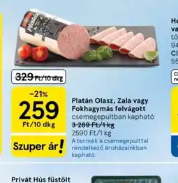 Tesco Platán felvágott ajánlat
