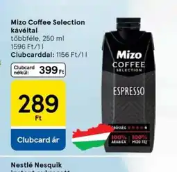 Tesco Mizo Coffee Selection kávéital ajánlat