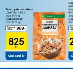 Tesco Tesco gabonapehely ajánlat
