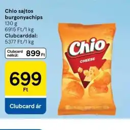 Tesco CHIO sajtos burgonyachips ajánlat