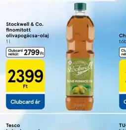 Tesco Stockwell & Co. olivapogácsa-olaj ajánlat