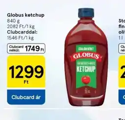 Tesco Globus ketchup ajánlat