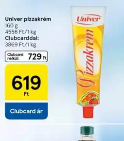 Tesco Univer pizzakrém ajánlat