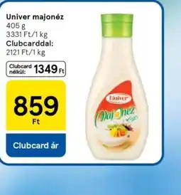 Tesco Univer majonéz ajánlat