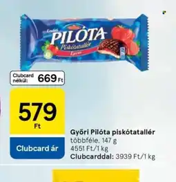 Tesco Győri Pilta pisktatallér ajánlat