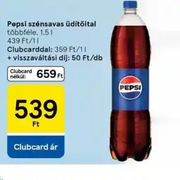 Tesco Pepsi szénsavas üdítőital ajánlat