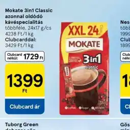 Tesco MOKATE 3in1 Classic kávé ajánlat