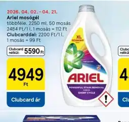 Tesco ARIEL mosgél ajánlat