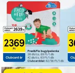 Tesco Fred&Flo bugyipelenka ajánlat