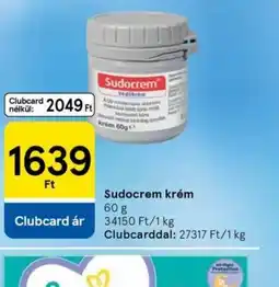 Tesco Sudocrem krém ajánlat