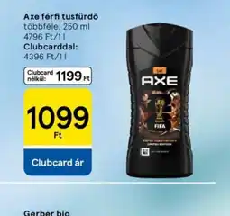 Tesco Axe férfi tusfürdő ajánlat