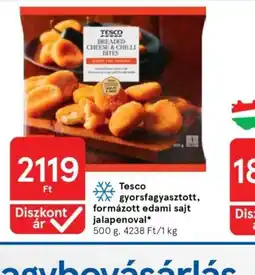 Tesco Tesco edami sajt jalapenoval ajánlat