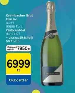 Tesco Kreinbacher Brut ajánlat