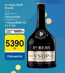 Tesco ST. RÉMY VSOP Brandy ajánlat